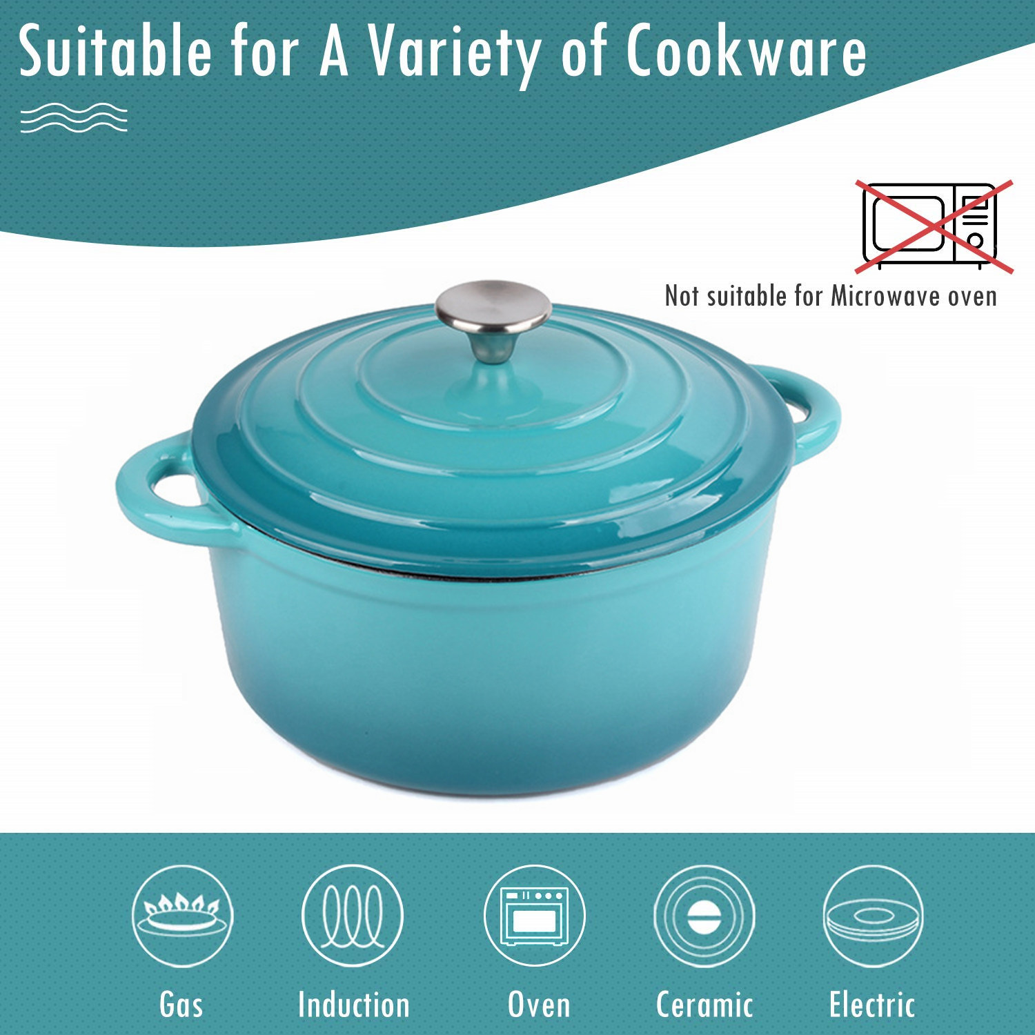 26cm Enameled Cast Iron Dutch  - Dutch Oven Enamel recension och pris