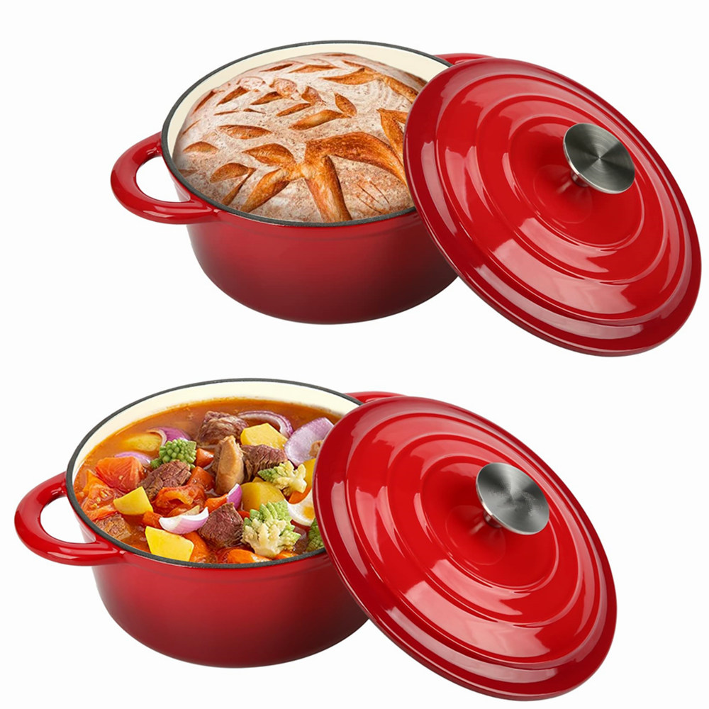 26cm Enameled Cast Iron Dutch  - Dutch Oven Enamel recension och pris