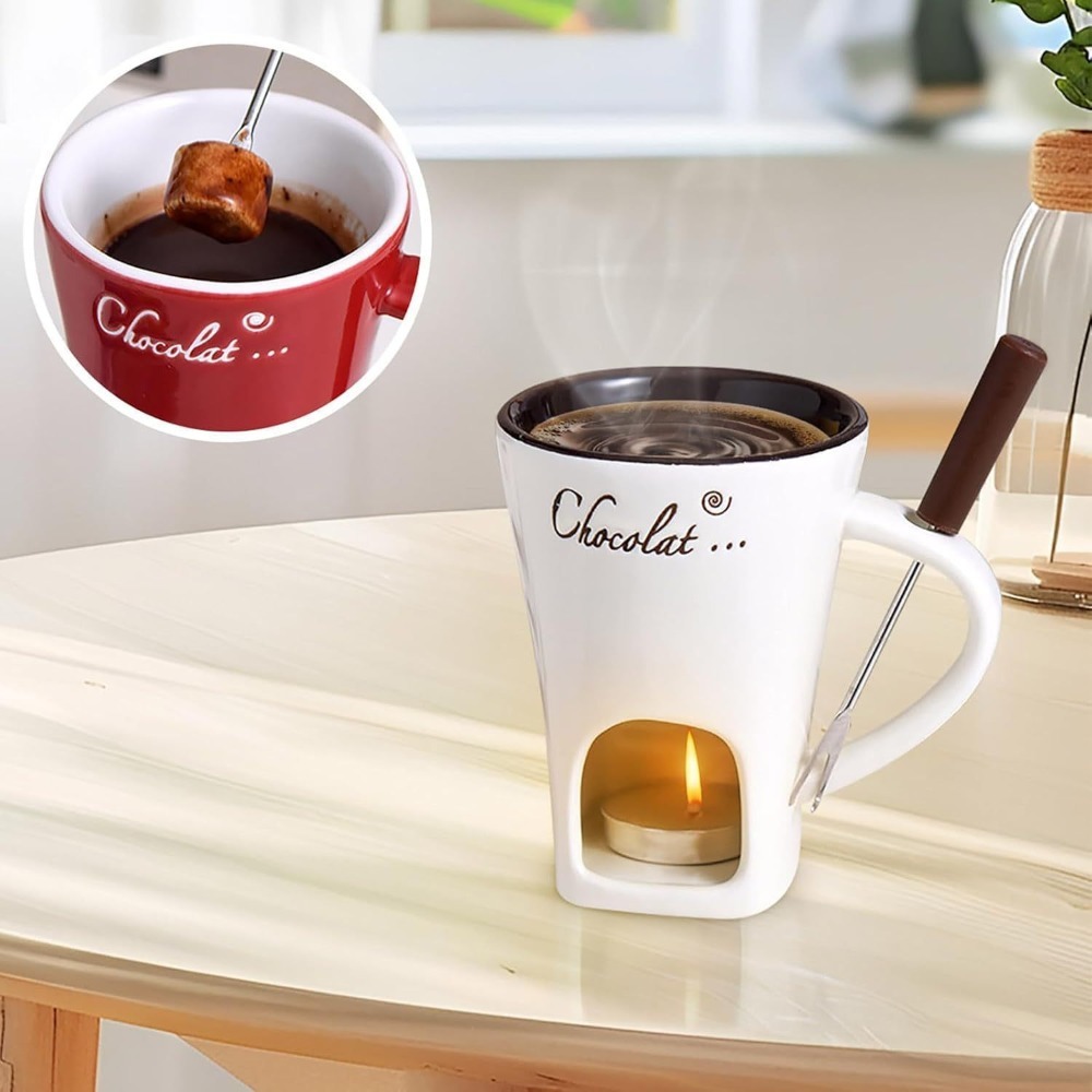 Ceramic Chocolate Melting Fond - Fondue Pot Ceramic recension och pris