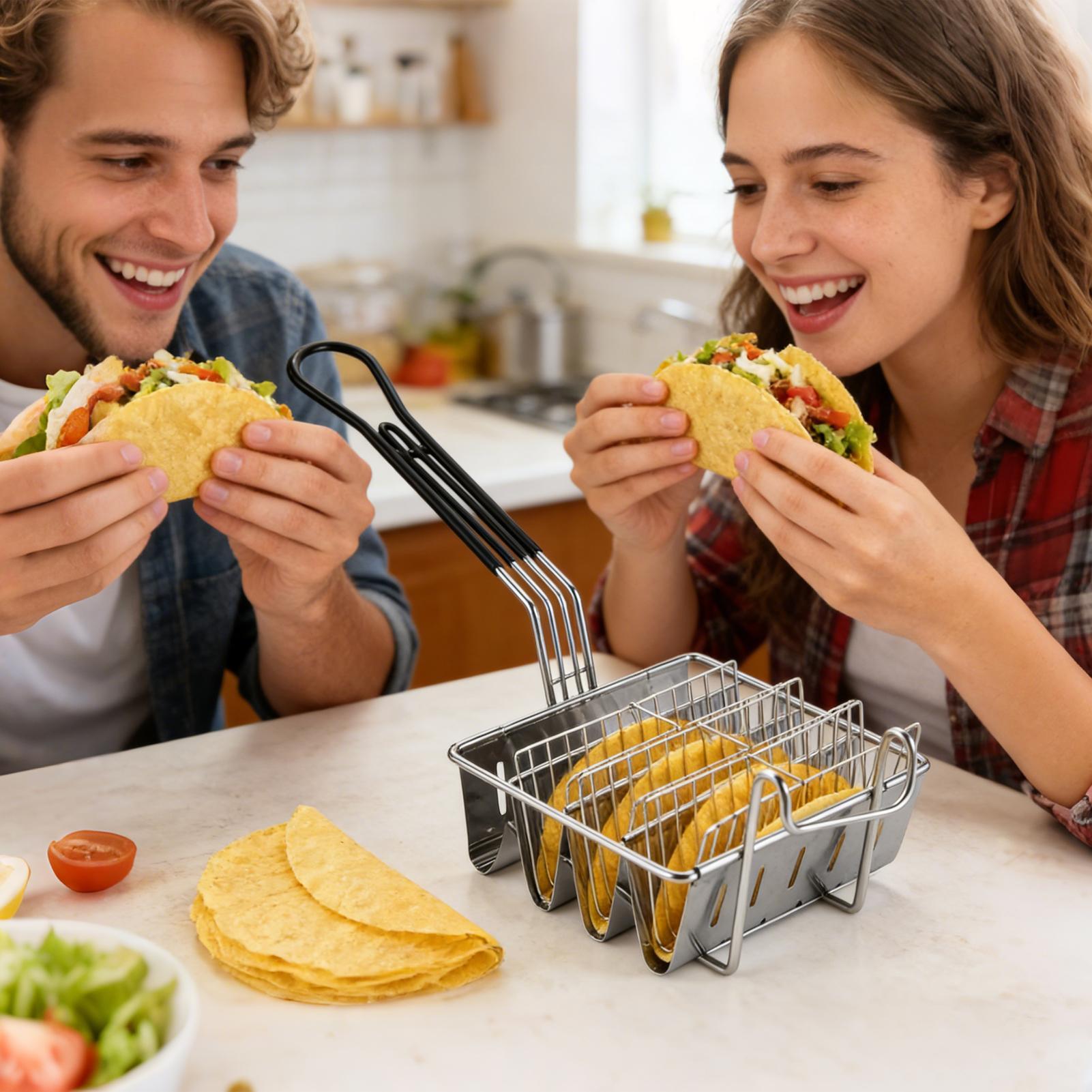 Taco Fryer Basket 4 Shells Sta - Home Cooking Restaurants recension och pris