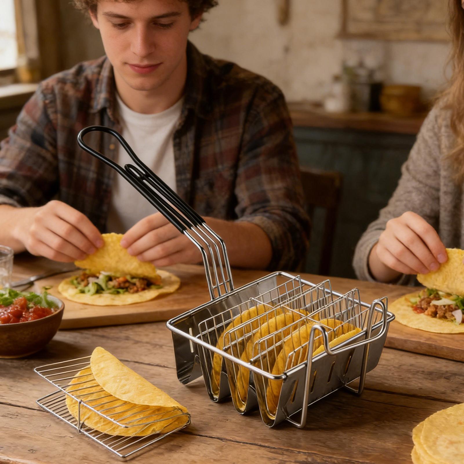 Taco Fryer Basket 4 Shells Sta - Home Cooking Restaurants recension och pris