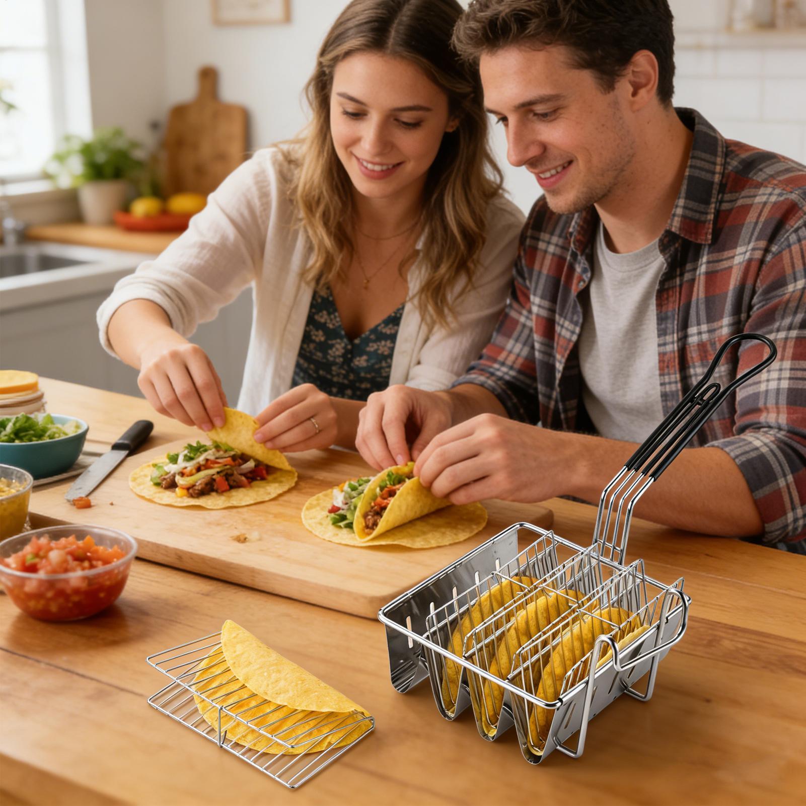 Taco Fryer Basket 4 Shells Sta - Home Cooking Restaurants recension och pris