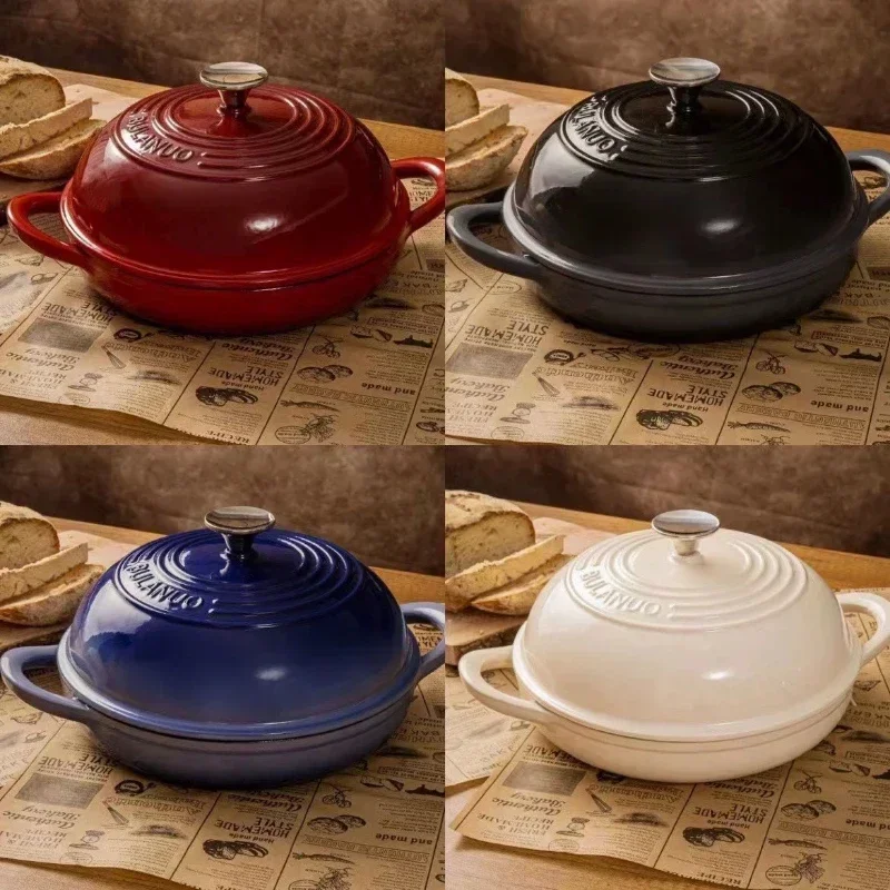 Enameled Cast Iron Bread Pan w - Dutch Oven Enamel recension och pris