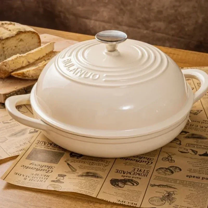 Enameled Cast Iron Bread Pan w - Dutch Oven Enamel recension och pris