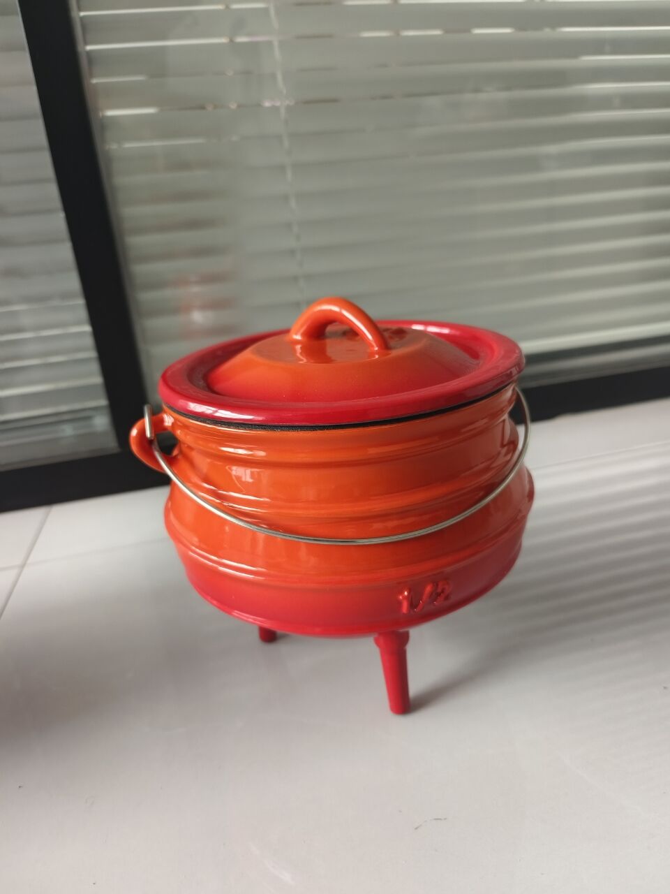 1/2# Cast Iron Enamel Dutch Ov - Dutch Oven Enamel recension och pris