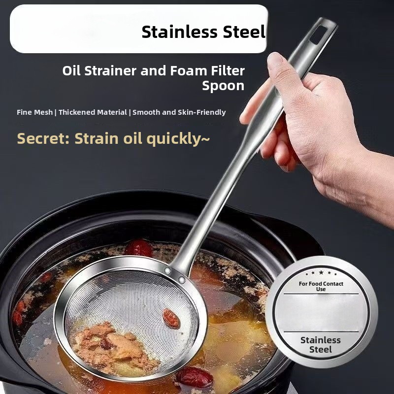 Stainless Steel 304 Kitchen Sp - Home Cooking Oil Filter recension och pris