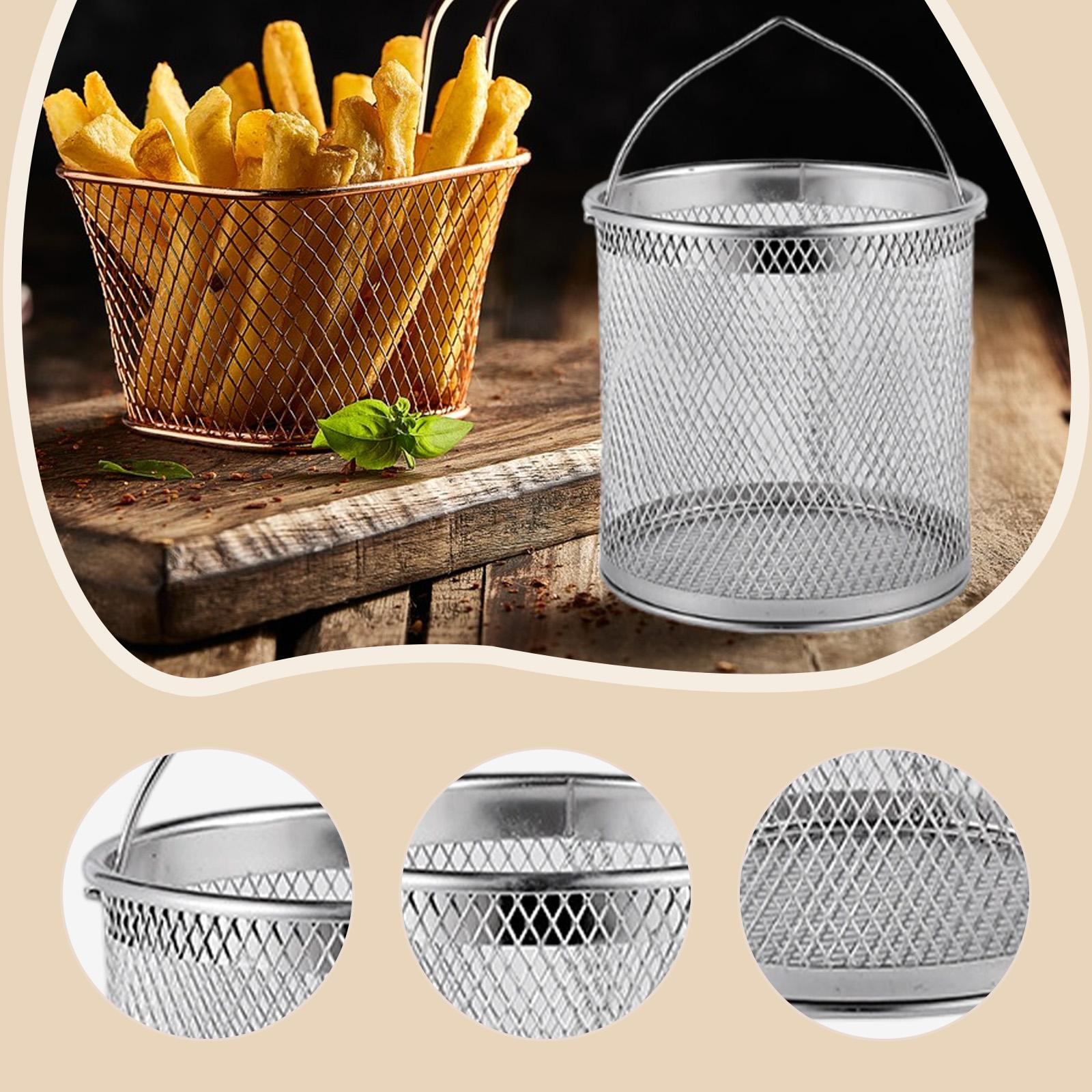 Deep Fryer Basket Stainless St - Home Cooking Oil Filter recension och pris