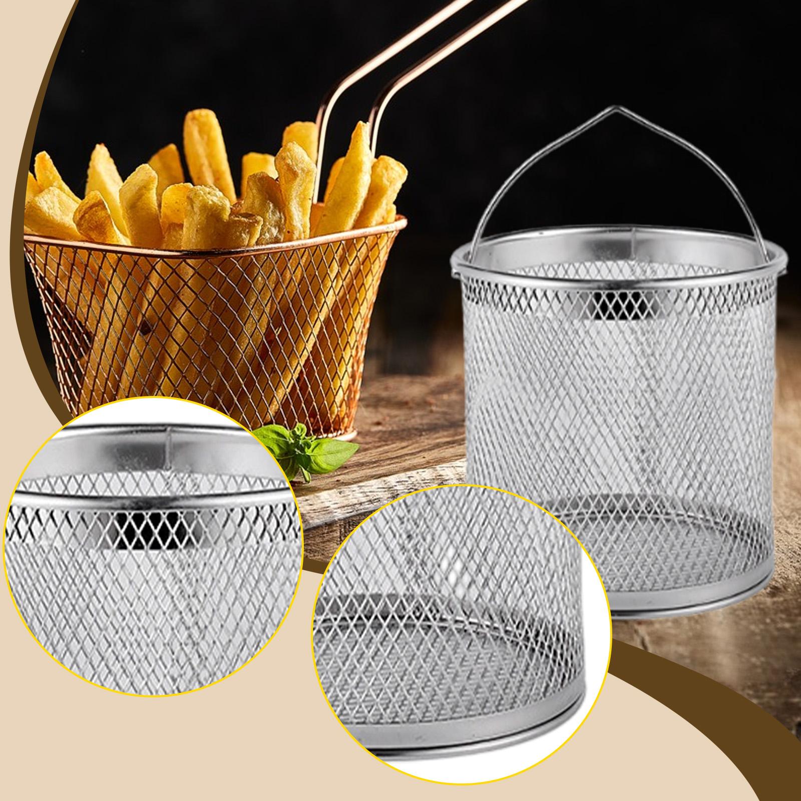 Deep Fryer Basket Stainless St - Home Cooking Oil Filter recension och pris