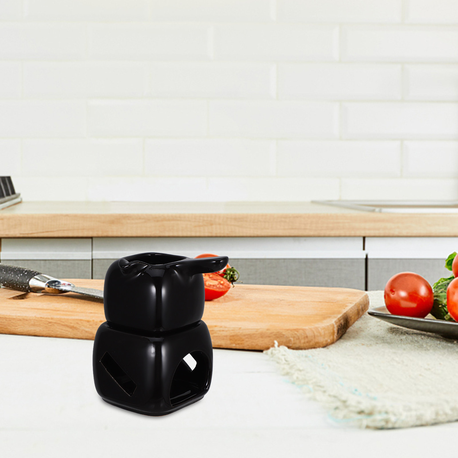 Compact Ceramic Chocolate Melt - Fondue Pot Ceramic recension och pris