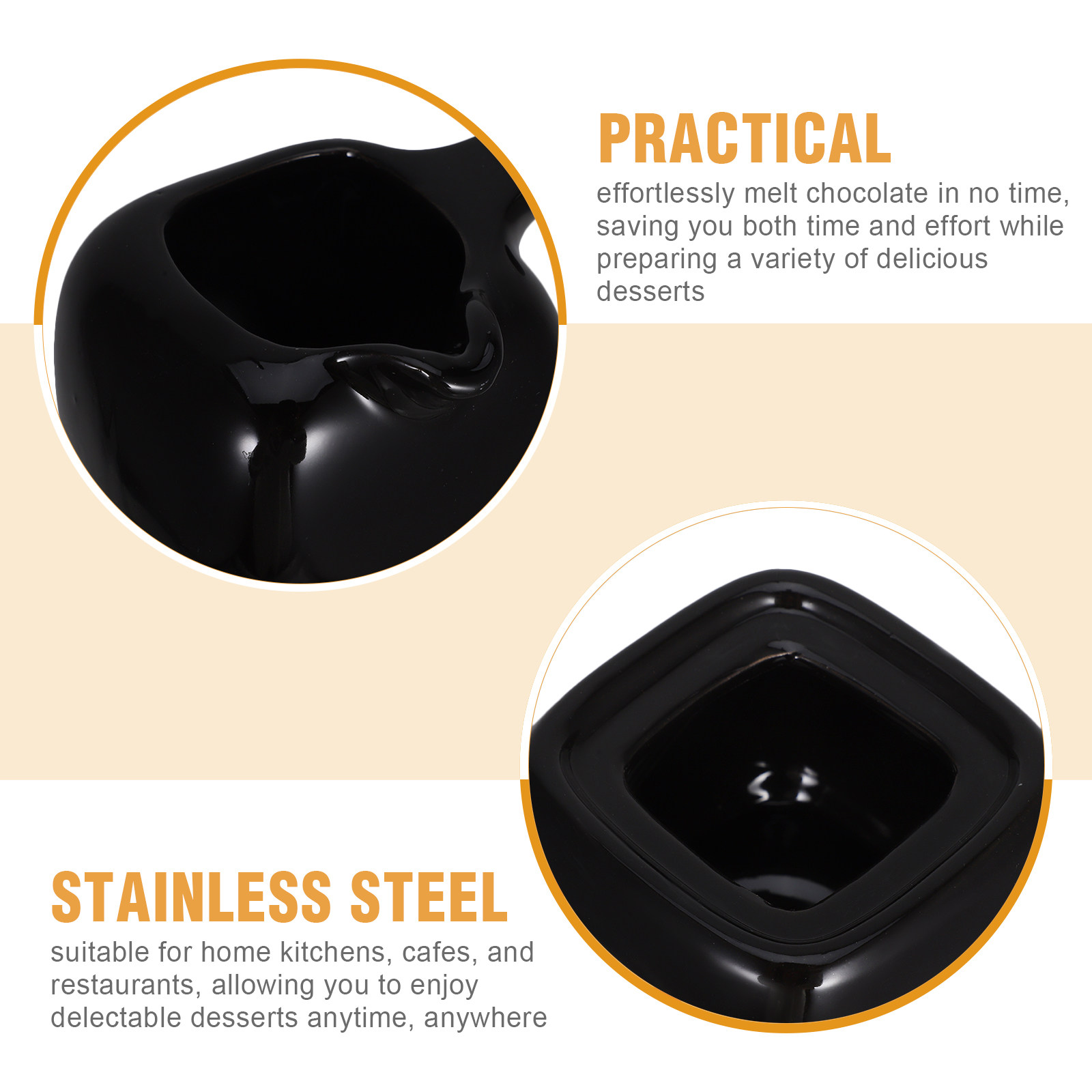 Compact Ceramic Chocolate Melt - Fondue Pot Ceramic recension och pris
