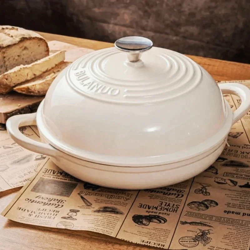 11 Inch Red Enameled Cast Iron - Dutch Oven Enamel recension och pris