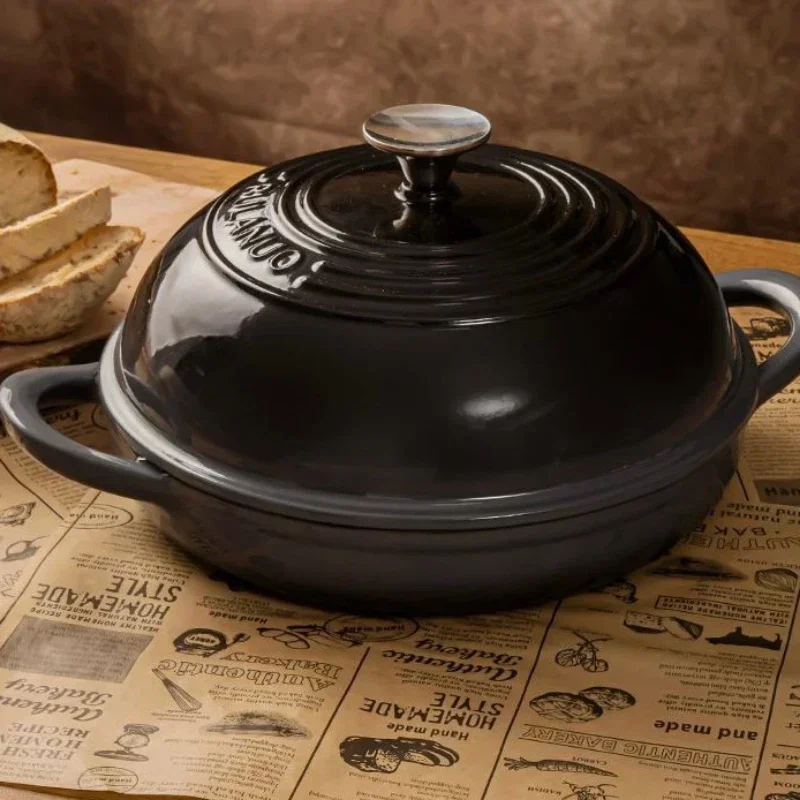 11 Inch Red Enameled Cast Iron - Dutch Oven Enamel recension och pris