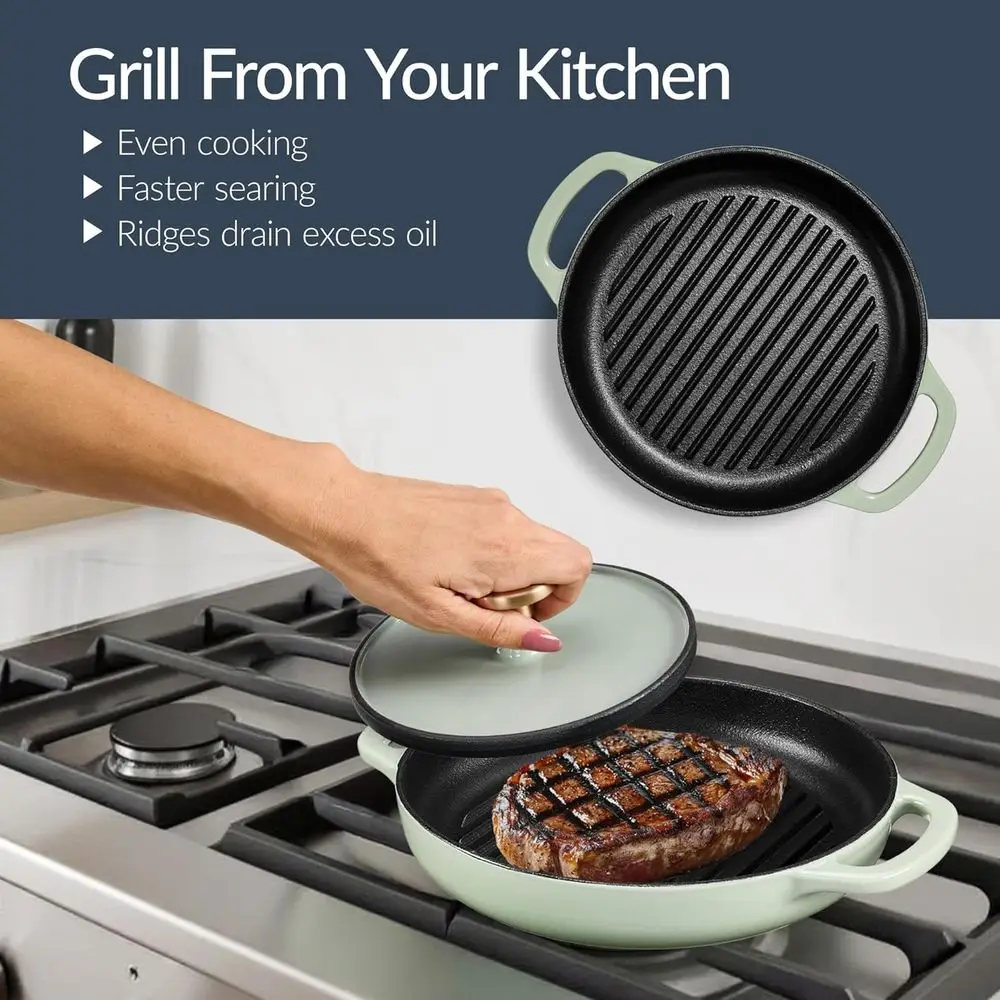 Cookware Set: 2Qt Non-Stick Sk - Dutch Oven Enamel recension och pris