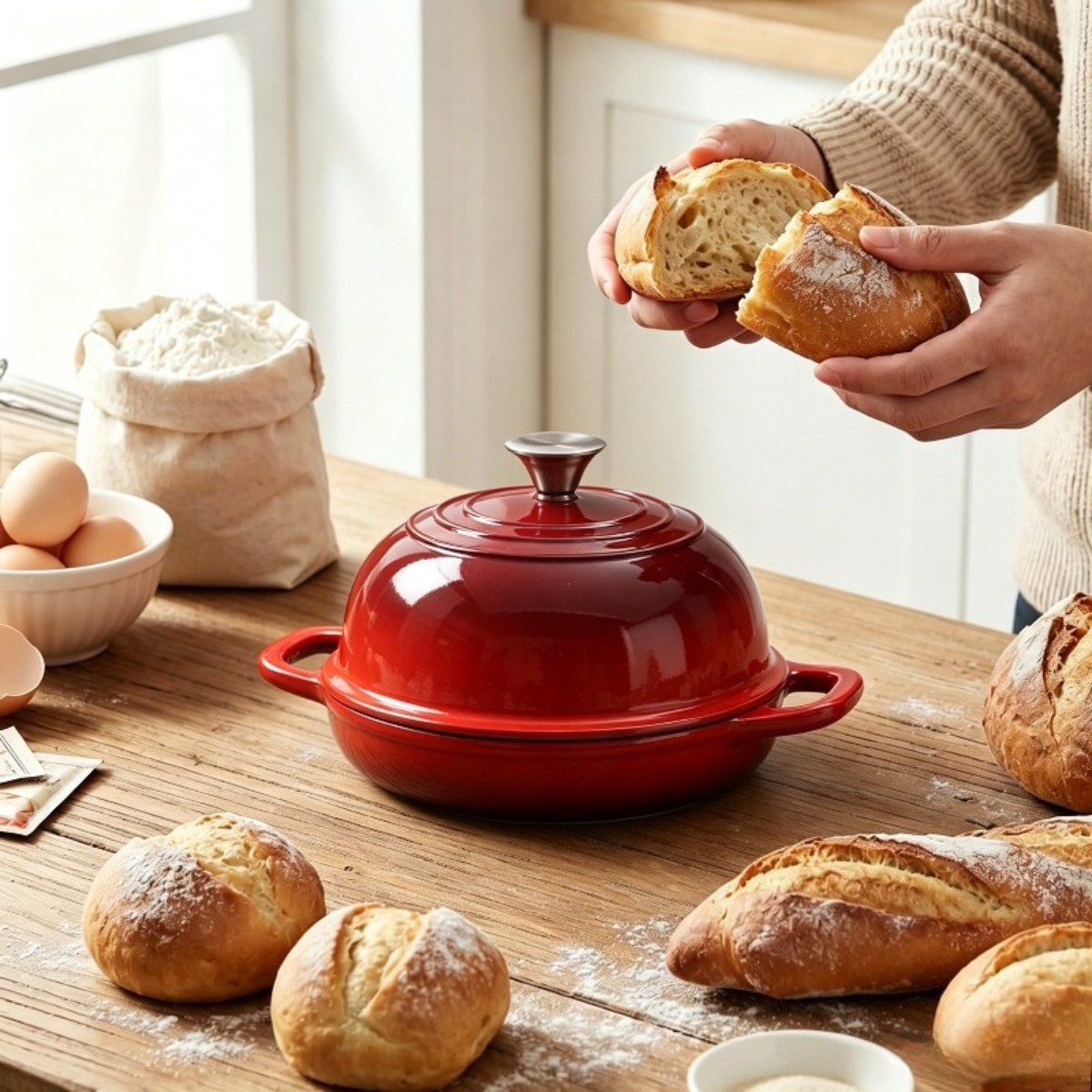 9.5 in Enameled Cast Iron Dutc - Dutch Oven Enamel recension och pris