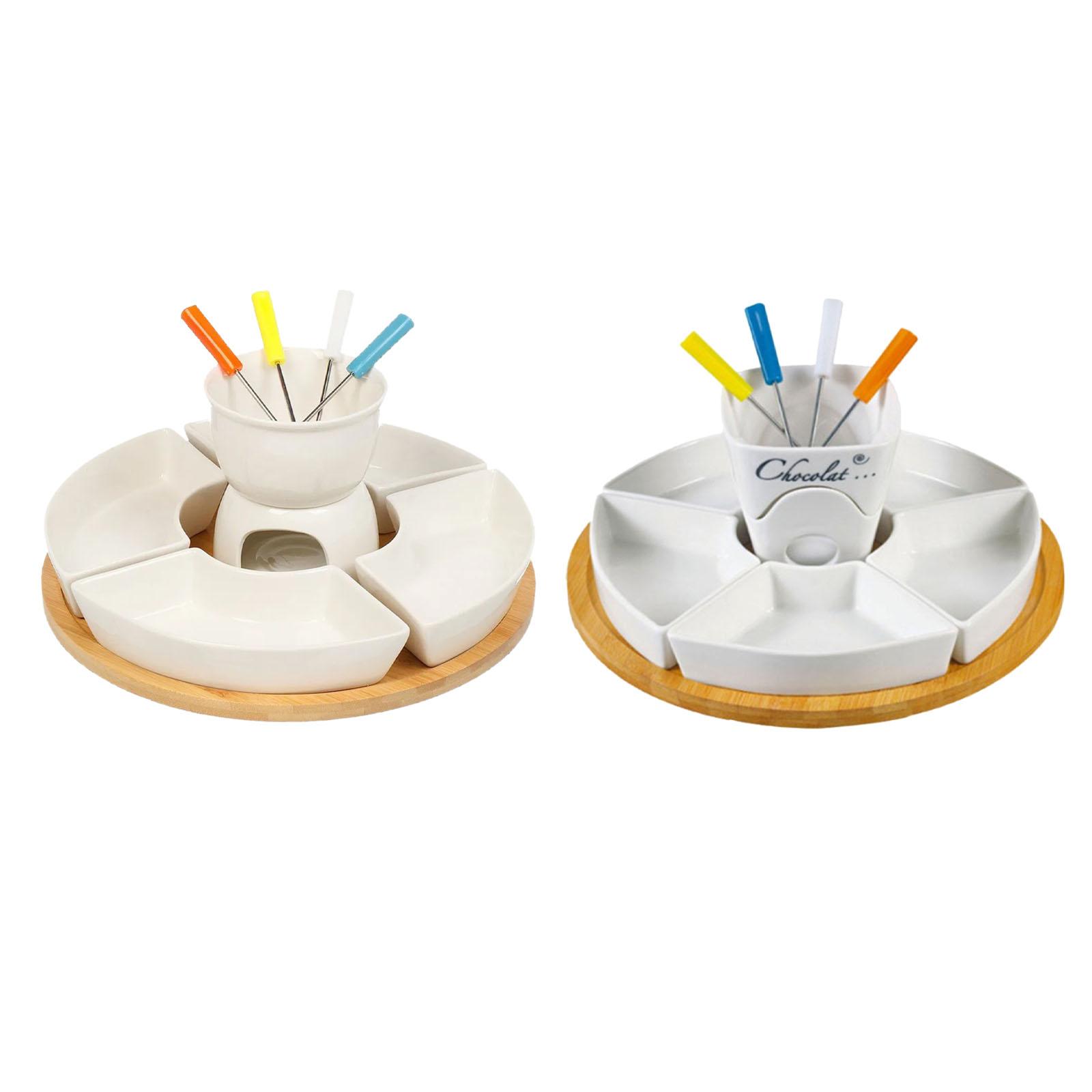 Fondue Pot Melting Pot Set, Bu - Fondue Pot Ceramic recension och pris