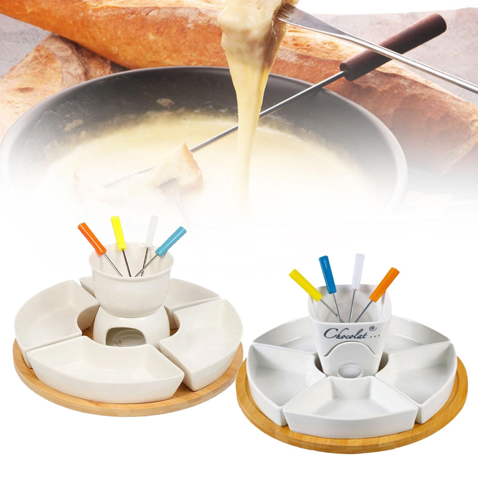 Fondue Pot Melting Pot Set, Bu - Fondue Pot Ceramic recension och pris