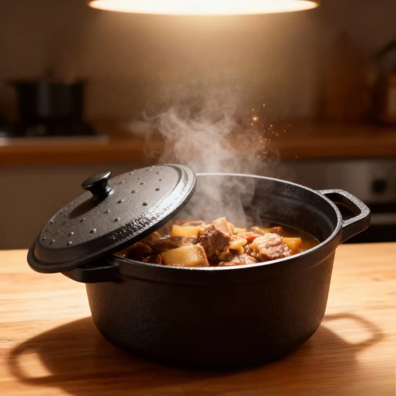 Enameled Cast Iron Dutch Oven, - Dutch Oven Enamel recension och pris