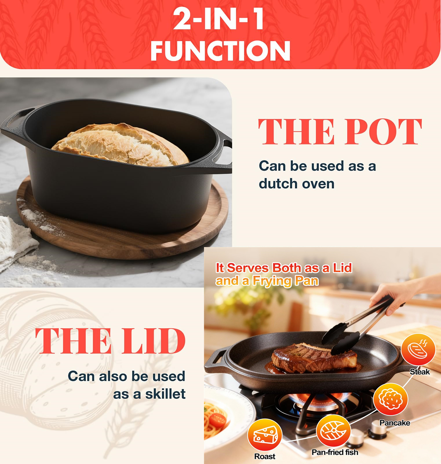 Dutch Oven For Bread Baking So - Dutch Oven Enamel recension och pris