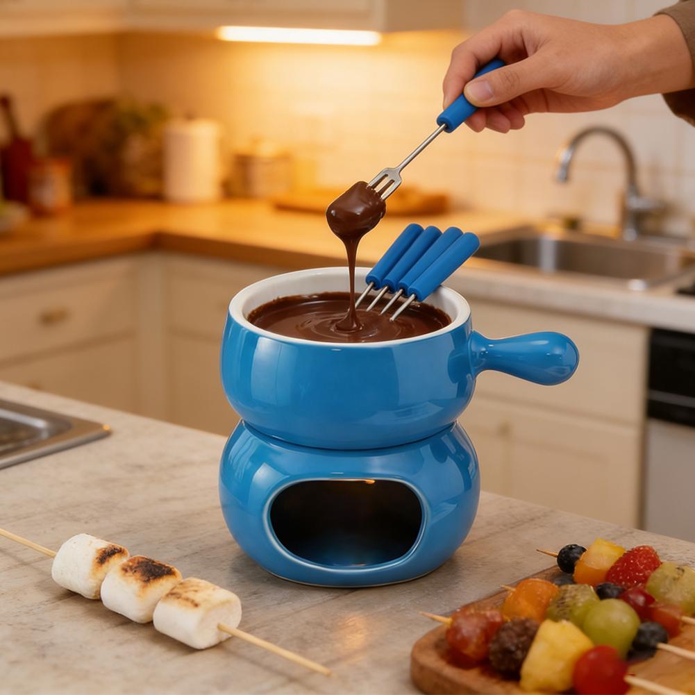 Chocolate Fondue Cup Ceramic W - Fondue Pot Ceramic recension och pris