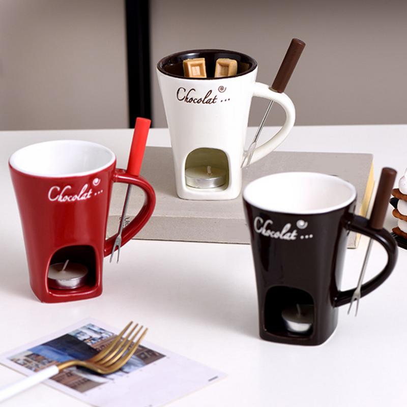 Chocolate Mug Hot Pot Ceramic  - Fondue Pot Ceramic recension och pris