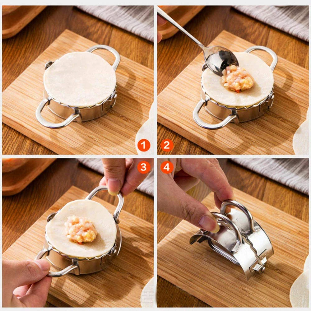 Stainless Steel Dumpling Mold  - Gyoza Dumpling Maker recension och pris