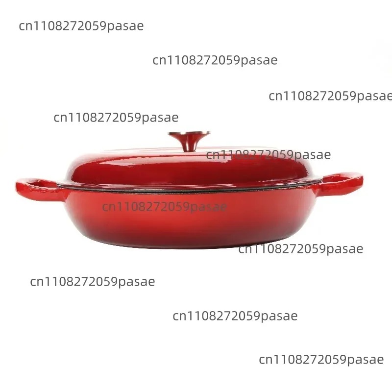 12 Inch 30cm Round Pot Cast Ir - Dutch Oven Enamel recension och pris