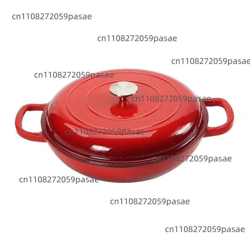 12 Inch 30cm Round Pot Cast Ir - Dutch Oven Enamel recension och pris