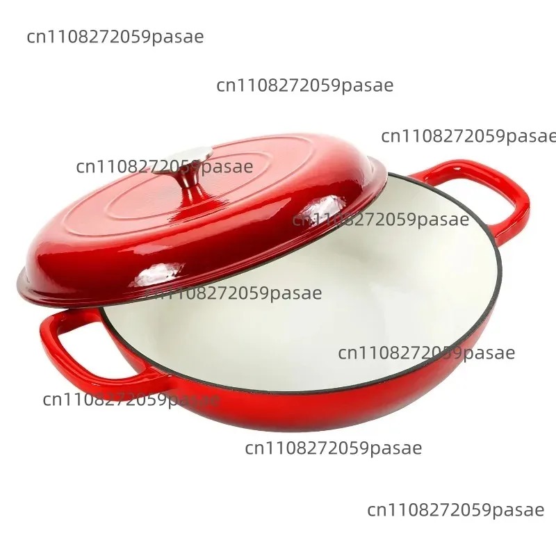12 Inch 30cm Round Pot Cast Ir - Dutch Oven Enamel recension och pris
