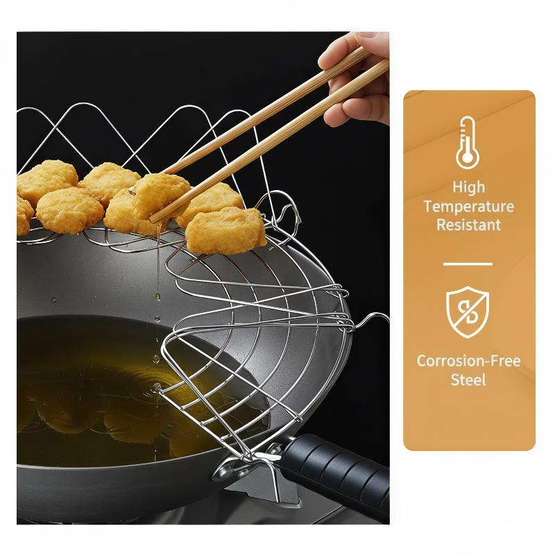 Foldable Stainless Steel Oil F - Home Cooking Oil Filter recension och pris