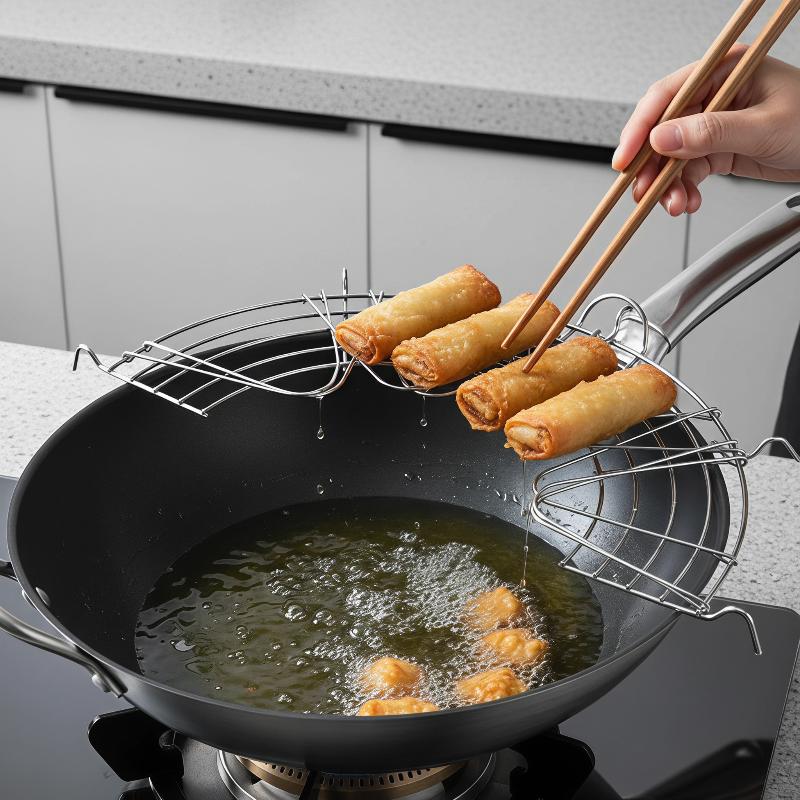 Foldable Stainless Steel Oil F - Home Cooking Oil Filter recension och pris