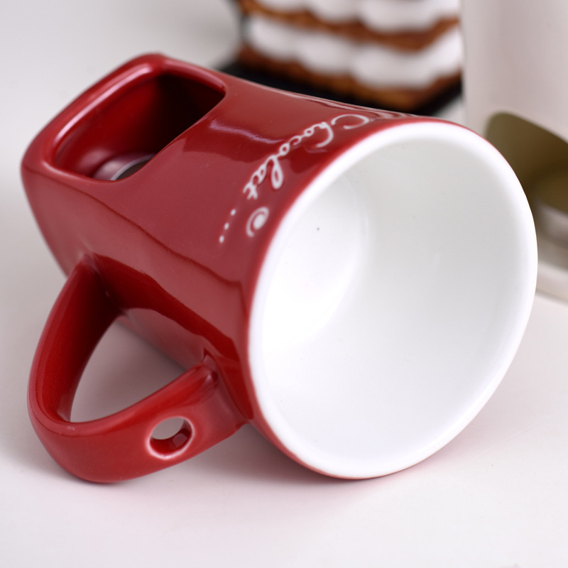 Fondue Mug Cheese Butter Melt  - Fondue Pot Ceramic recension och pris