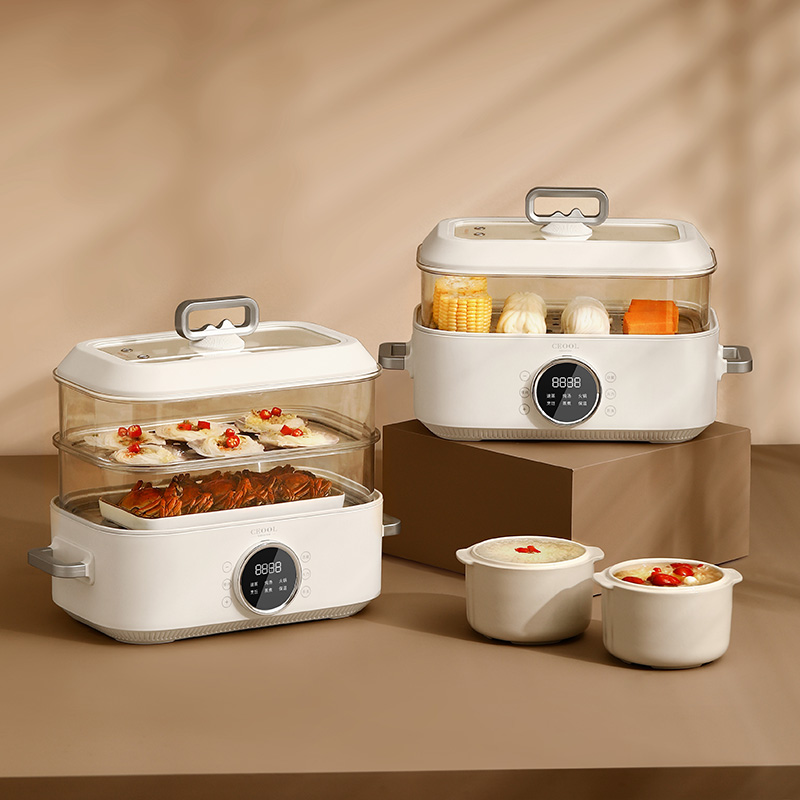 10L 3-in-1 Electric Food Steam - Home Cooking Restaurants recension och pris