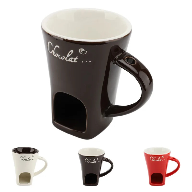 Chocolate Melting Fondue Mug C - Fondue Pot Ceramic recension och pris
