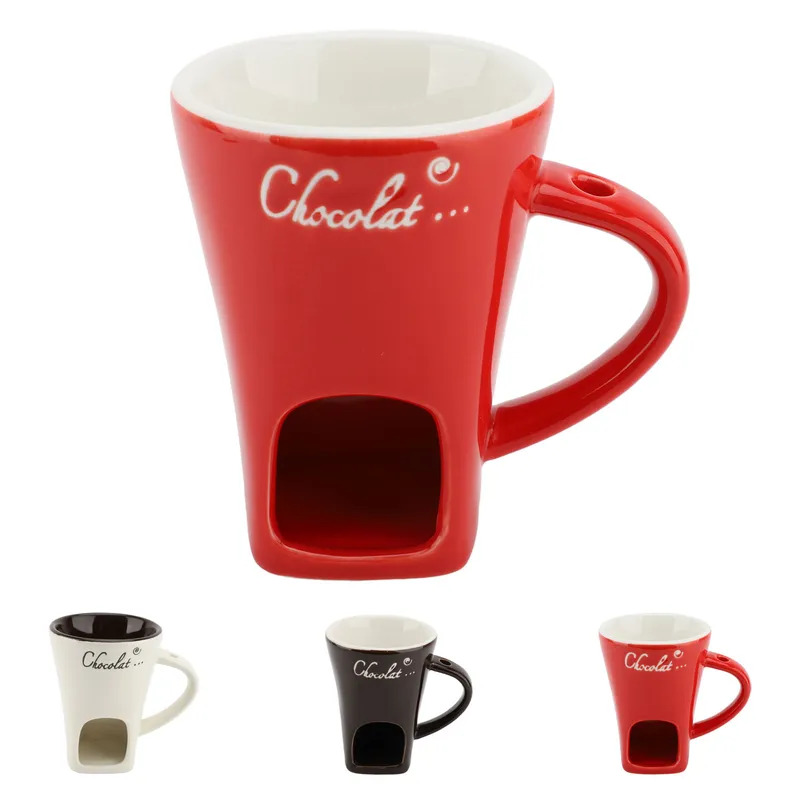 Chocolate Melting Fondue Mug C - Fondue Pot Ceramic recension och pris