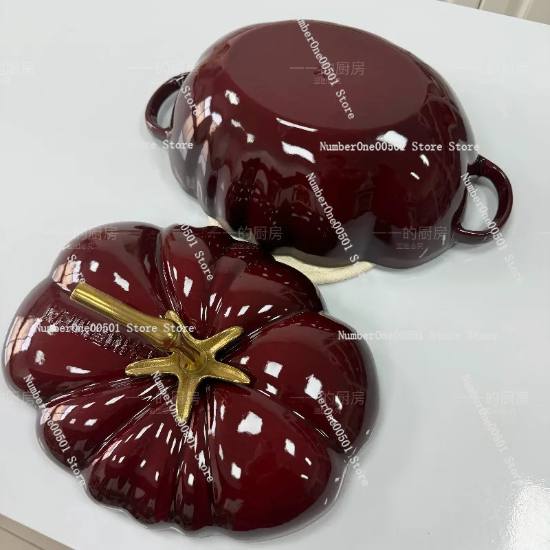 Tomato Pumpkin Cast Iron Ename - Dutch Oven Enamel recension och pris