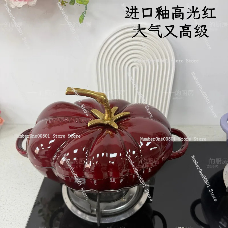 Tomato Pumpkin Cast Iron Ename - Dutch Oven Enamel recension och pris