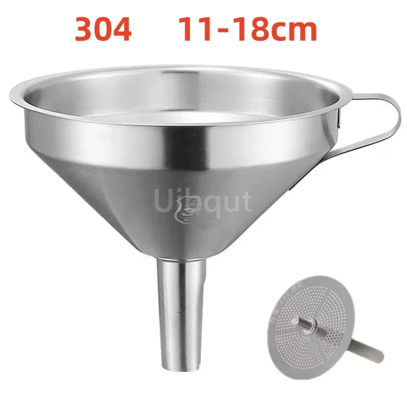 304 Stainless Steel Funnel Met - Home Cooking Oil Filter recension och pris