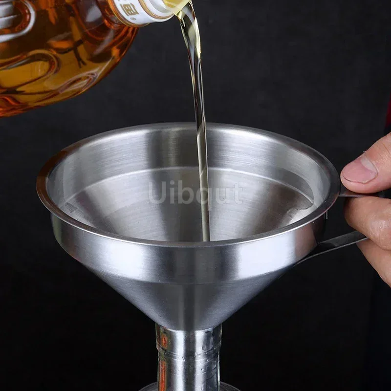 304 Stainless Steel Funnel Met - Home Cooking Oil Filter recension och pris