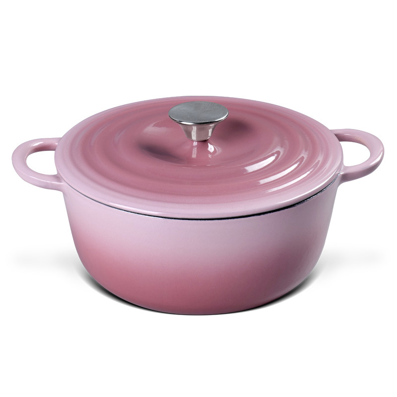 22/24/26/28cm Gradation Pink C - Dutch Oven Enamel recension och pris